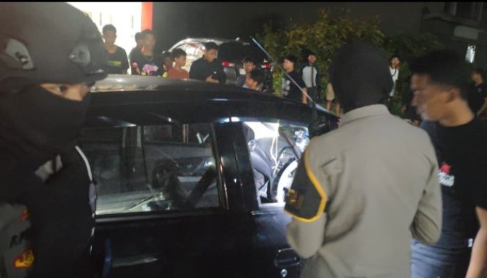 Respon Laporan 110, Polisi Amankan Pengemudi Mabuk Usai Laka di Jalan Diponegoro Mamuju