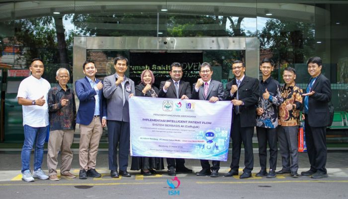 Revolusi Pelayanan Kesehatan Digital: RS Advent Bandung, PT ISM, dan UNM Luncurkan Sistem AI “GoRujuk”