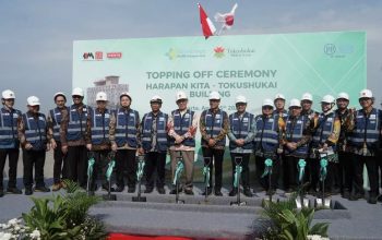 RSJPD Harapan Kita – Tokushukai Capai Topping Off, PTPP Hadirkan Smart Hospital Berteknologi Tinggi
