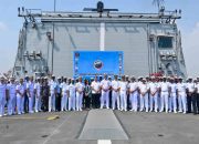 INS Sunayna Tiba di Jakarta, Misi “One Ocean, One Mission” Perkuat Sinergi Maritim Indonesia–India