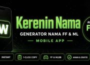 Aplikasi “Nama Keren FF & ML” Dibahas oleh 5 Content Creator Gaming Indonesia dalam Sepekan