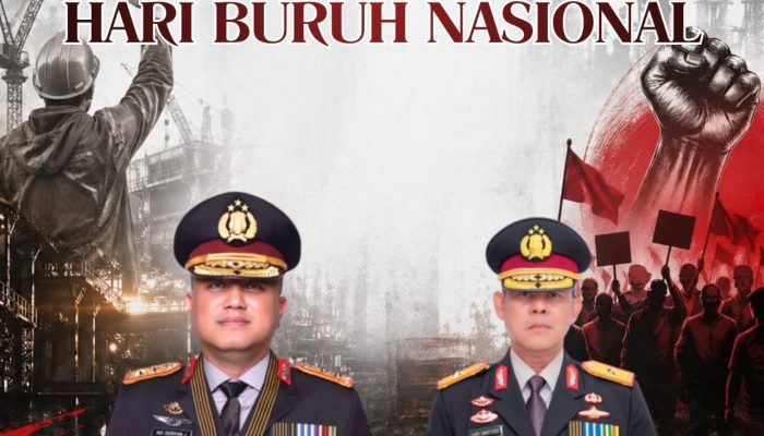 Hari Buruh Nasional, Kapolda Sulbar Apresiasi Peran Buruh sebagai Penggerak Ekonomi dan Pembangunan