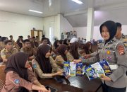 Ditlantas Polda Sulbar Sasar Pelajar, Sosialisasikan Keselamatan Berlalu Lintas di SMKN 1 Rangas