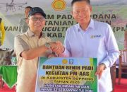 Tanam Padi Perdana PM-AAS, Pemkab Soppeng Perkuat Transformasi Pertanian Modern