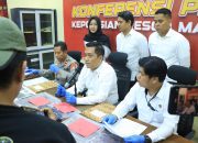 Konferensi Pers Polres Majene: Pembunuhan Lansia Dipicu Konflik Utang