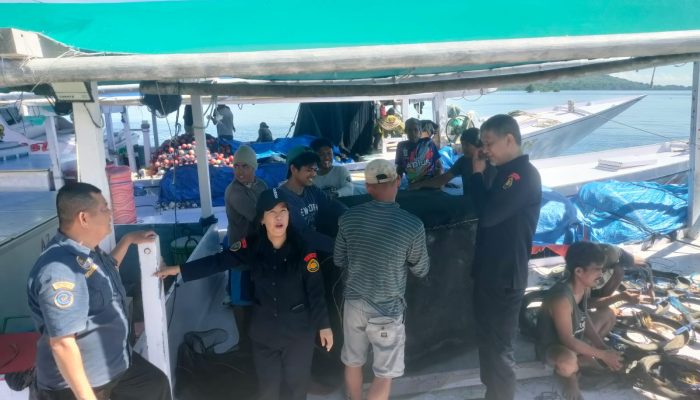 Langkah Nyata Dorong Kepatuhan Nelayan Demi Masa Depan Ekonomi Biru, DKP Sulbar Periksa Dokumen Kapal di Tengah Laut