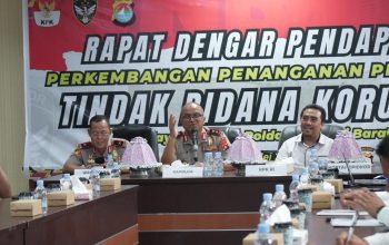 Kapolda Sulbar Pimpin Rapat Dengar Pendapat, Kupas Tuntas Penanganan Perkara Korupsi