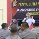 Bid Dokkes Polda Sulbar Gelar Penyuluhan Jantung dan Hipertensi di Polres Majene, Jaga Kesehatan Personel
