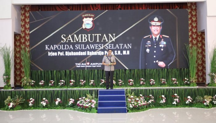 Kapolda Sulsel Hadiri Sertijab Danlanud Sultan Hasanuddin, Perkuat Sinergi TNI-Polri