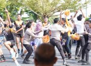 Grand Final Pertandingan Bola Voli Satker Polda Sulbar: Brimob dan Polres Mateng Beradu Sengit Rebut Gelar Juara