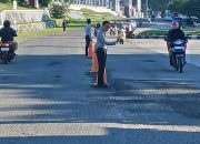 Disperkimtanhub Turunkan Personel LLAJ Atur Arus Kendaraan di Lingkungan Perkantoran Pemprov Sulbar