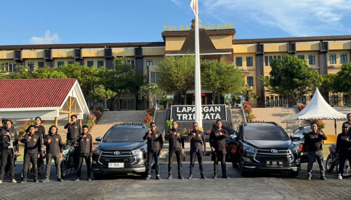 Ditreskrimum Polda Sulbar Launching Tim Unit Reaksi Cepat, Gandeng Polresta dan Polres Jajaran Berantas Kriminalitas
