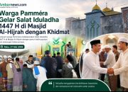 Warga Pammera Gelar Salat Iduladha 1447 H di Masjid Al-Hijrah dengan Khidmat