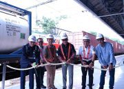 KAI Logistik Luncurkan 2 Rangkaian KA Kontainer Baru