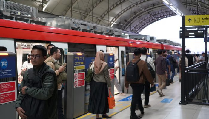 Libur Panjang 14–17 Mei, KAI Operasikan 270 Perjalanan LRT Jabodebek per Hari