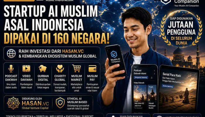 Tembus Pasar Global, Muslim AI Companion Jadi Super-App Ummah Internasional