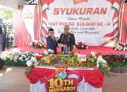 HUT ke-10 Polda Sulbar, Suhardi Duka Tekankan Pentingnya Kemitraan Polisi dan Pemerintah