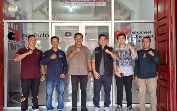 Kominfo Nias Utara Audiensi dengan Telkomsel, Bahas Perluasan Jaringan dan Penanganan Blankspot