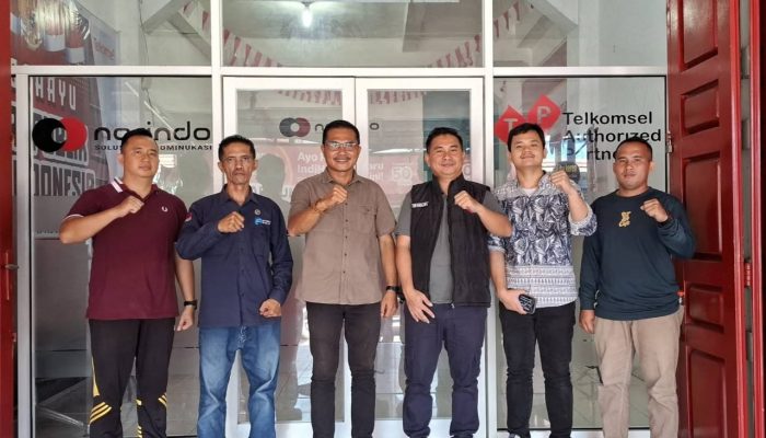 Kominfo Nias Utara Audiensi dengan Telkomsel, Bahas Perluasan Jaringan dan Penanganan Blankspot