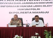 Divisi Hukum Polri Asistensi Sisdivkum dan JDIH di Polresta Mamuju