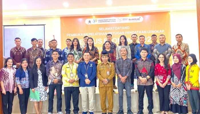 Pemkab Nias Utara Buka Pelatihan Petugas Sensus Ekonomi 2026 Gelombang III