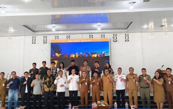 Nias Utara Wakili Sumut di Pesparawi Nasional XIV, Wabup Lepas Kontingen ke Manokwari
