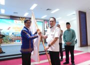 Sekda Sulbar Lepas 191 Kontingen Pesparawi ke Manokwari: Junjung Sportivitas, Pererat Persaudaraan, Bawa Nama Baik Daerah