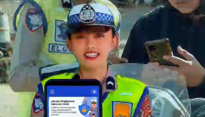 Ditlantas Polda Sulbar Sosialisasikan Terobosan Digital Korlantas Polri: Aplikasi Penyimpanan Surat Kendaraan, Solusi Lipa Bawa Dokumen