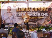 Kapolda Sulbar Buka Lomba Domino: 1.120 Peserta dari Berbagai Daerah Siap Adu Strategi Dalam Semarak Hari Bhayangkara ke‑80