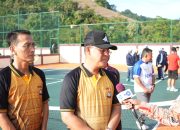 Wakapolda Sulbar Buka Turnamen Tenis Lapangan dan Futsal: Pererat Kebersamaan dalam Semarak Hari Bhayangkara ke‑80