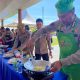 Jadi Koki Dadakan, Kapolda Sulbar dan Para PJU Adu Keterampilan Masak Nasi Goreng Dalam Semarak Hari Bhayangkara ke‑80
