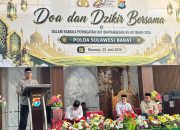 Dzikir dan Doa Bersama Warnai Peringatan Hari Bhayangkara ke-80 di Polda Sulbar