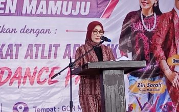 Andi Hamdiah SH,M.H Nahkodai Gimnastik Mamuju, Langsung Gelar Pencarian Bakat Atlet