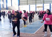 Meriah dan Penuh Antusiasme, Pengukuhan Pengurus Gimnastik Mamuju Dirangkaikan Zumba Dance Party