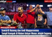 Suwardi Haseng dan Andi Mapparemma Tampil Kompak di Malam Gebyar Monas Jelajah Soppeng