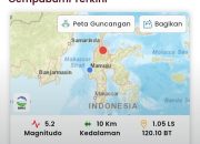 BPBD Sulbar Imbau Masyarakat Tetap Tenang Pascagempa M6,7 di Palu