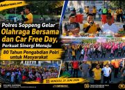 Polres Soppeng Gelar Olahraga Bersama dan Car Free Day, Perkuat Sinergi Menuju 80 Tahun Pengabdian Polri untuk Masyarakat