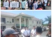 Terdakwa Narkoba 3000 Butir Ekstasi Divonis Rendah,Puluhan Massa ‘Serang’ Kantor Kejaksaan dan Pengadilan