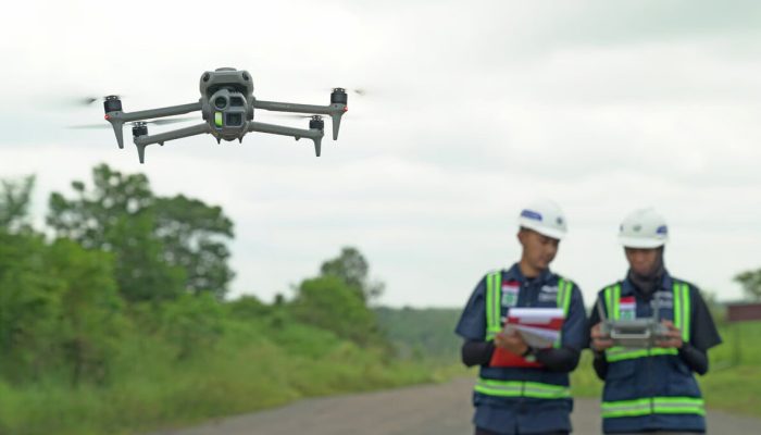 Drone DJI Matrice 4E untuk Survei dan Pemetaan Presisi