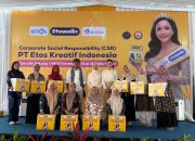 Gandeng Maia Estianty, PT Etos Kreatif Indonesia dan Yayasan Amal Bunda Berdayakan 250 Perempuan UMKM