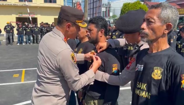 Kapolresta Mamuju Pimpin Apel Sabuk Kamtibmas, 261 Warga Deklarasi Masyarakat Jaga Polresta