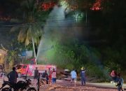 Pusdalops BPBD Sulbar Terima Informasi Kejadian Bencana Karhutla di Dusun Tanjung Batu