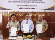 Sinergi ATR/BPN dan Kejaksaan Diperkuat, Kantah Mamuju dan Mamuju Tengah Tanda Tangani PKS