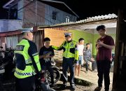 Jaga Malam Panjang yang Aman dan Selamat, Polantas Polda Sulbar Gencarkan Patroli dan Himbauan
