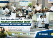 Bupati Soppeng Gandeng PLN Wujudkan “Listrik Masuk Sawah”, Pompanisasi Jadi Solusi Sawah Tadah Hujan