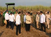 Dampingi Presiden Prabowo Panen Raya di Malang, Menteri Nusron: Ketahanan Pangan Butuh Kepastian Hukum Tanah