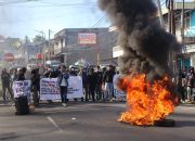 Polres Soppeng Amankan Aksi Unjuk Rasa Aliansi Mahasiswa Soppeng Menggugat, Berlangsung Aman dan Tertib