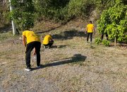 Polres Soppeng Galakkan Gerakan ASRI Polri, Wujudkan Lingkungan Kerja Bersih dan Nyaman