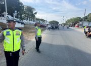 Kejar Tunggakan Pajak dan Tindak Pelanggar Lalu Lintas, Operasi Gabungan Samsat Mamuju Jaring Puluhan Kendaraan di Depan Kantor Gubernur