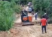 Rehab Jalan di Dusun Kalausu, Akses Masyarakat Ulumanda Mulai Pulih Kembali